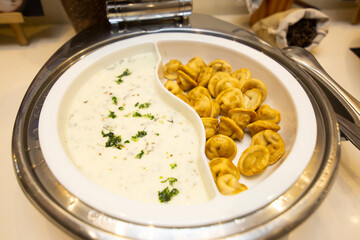 Shish Barak in a iftar buffet 