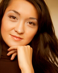 Obraz premium young asian girl