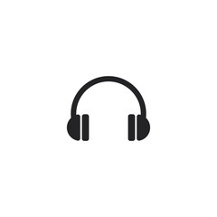 Headphone icon. Earphone music vector