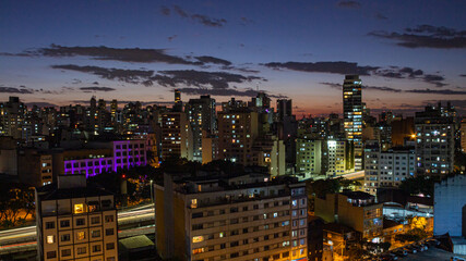 Fototapeta na wymiar long exposure São Paulo 