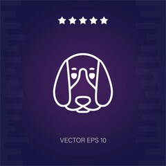 dog vector icon