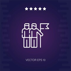 Fototapeta premium flag vector icon