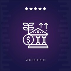 growth vector icon