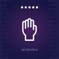 hands up vector icon