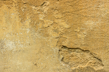 Background brown old rusty plastered wall