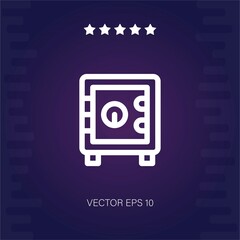 security box vector icon