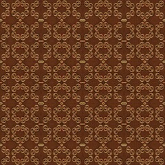 seamless geometric pattern.
3D rendering, 3D illustration.