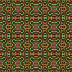 seamless geometric pattern.
3D rendering, 3D illustration.