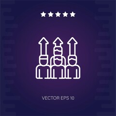 workforce vector icon