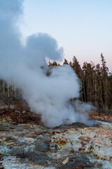Steamboat Geyser, Norris Geyser Basin, Yellowstone National Park