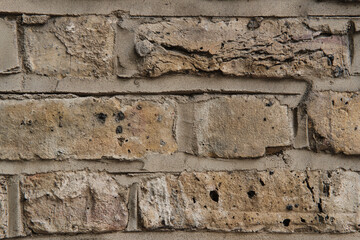 Brown rick wall background