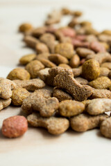 brown dog food