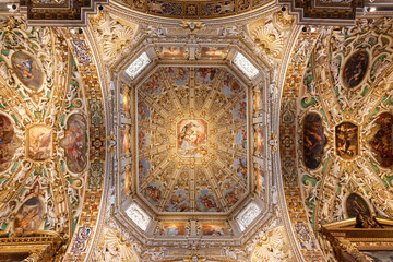 Italien - Bergamo - Basilica di San Maria Maggiore - Innenansicht