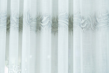 Curtains for windows, tulle for an apartment, a fabric store