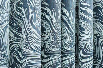 Curtains for windows, tulle for an apartment, a fabric store