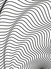 monochrome waves and forms background