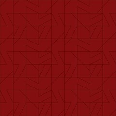 Beautiful of Colorful Geometric Triangles with Lines, Repeated, Abstract, Illustrator Pattern Wallpaper. Image for Printing on Paper, Wallpaper or Background, Covers, Fabrics