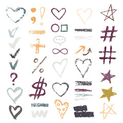 design chalk vector textures hand drawn textures