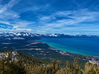 lake in the mountains