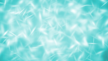 white bokeh blur background / Circle light on blue background / abstract light background