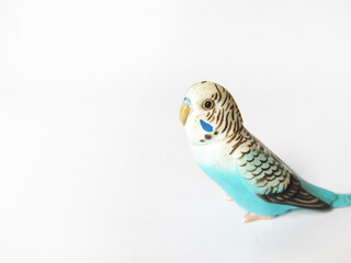 セキセイインコのフィギュア