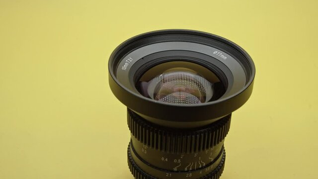 Cinema lens glass