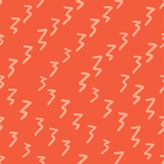 Seamless pattern with abstract zig zag shapes, vector illustration