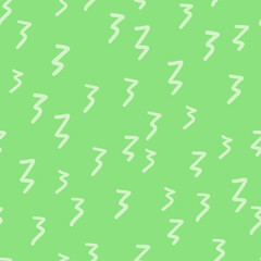 Seamless pattern with abstract zig zag shapes, vector illustration