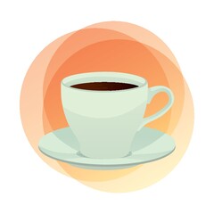 coffee cup and saucer