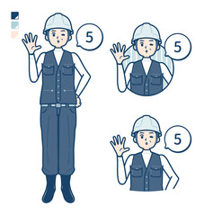 simple work wear middle man_Counting-as-5