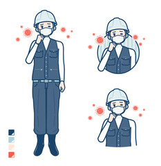 simple work wear middle man_infection virus