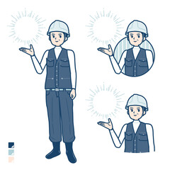 simple work wear middle man_Manipulating-light