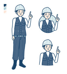 simple work wear middle man_pointing-hand-sign