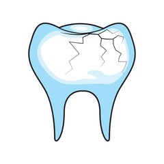 cracked tooth