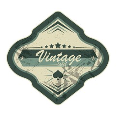 vintage badge
