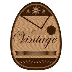 vintage badge