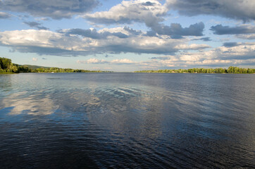 Ottawa River View in Montebello Quebec Canada