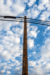 Telephone Pole Clouds