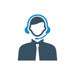 Call center support icon