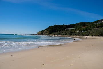 Panoramic beach view from NSW, Australia, Sydney 2018