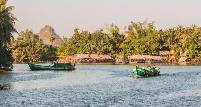 The river at Bokor national park, Kampot