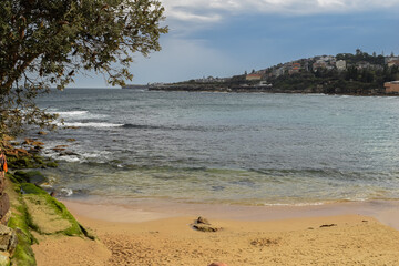 Panoramic beach view from NSW, Australia, Sydney 2018
