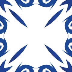 Antique azulejo tiles patchwork.