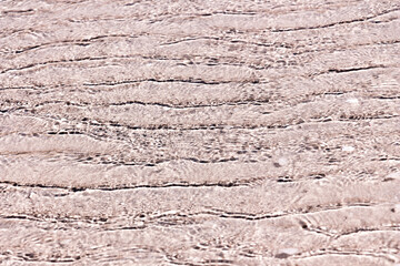 Abstract wave pattern from the beach for background