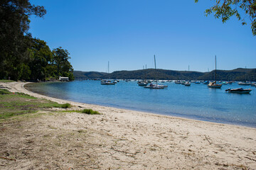 Panoramic beach view from NSW, Australia, Sydney 2018