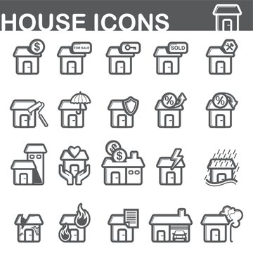 house icons