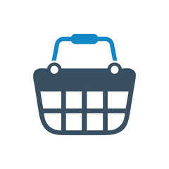Basket shopping icon