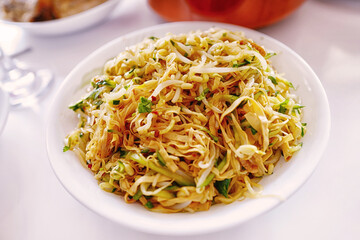 Chinese traditional home made food