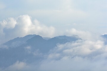 Mountain landscape-Mountain View Resort in the Hsinchu,Taiwan.