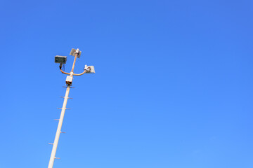 wind turbine in the sky